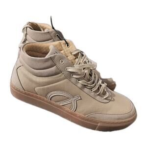 LØCI Ten Sand High-Top Sneakers Niemann Marcus Quiet Luxury Streetwear Style